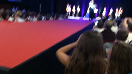 Défilé des candidates