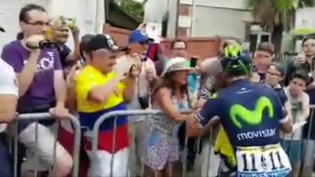Tour de France 2016 - La Team Movistar de Nairo Quintana sur ses terres en Espagne
