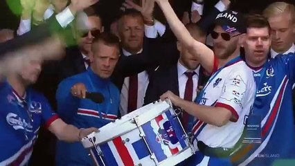Island - clapping des supporters