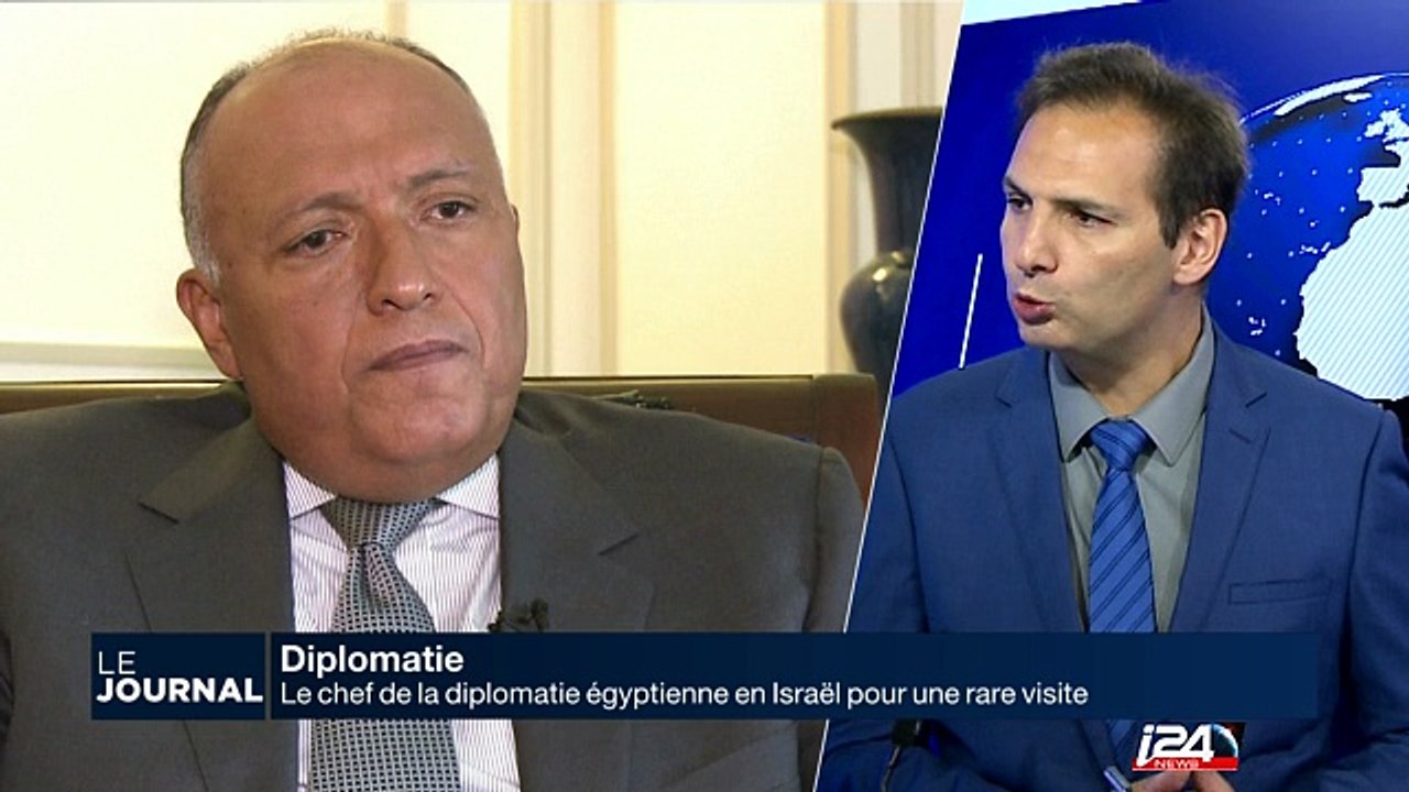 Le chef de la diplomatie égyptienne en Israël pour une rare visite