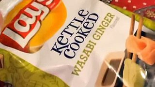 15 Second Food Review: Lay's Do Us A Flavor Contest. Wasabi Ginger