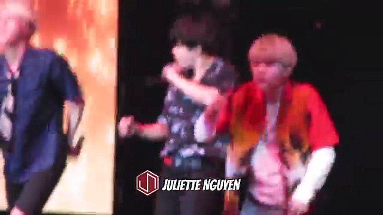 160625 BTS (방탄소년단) – BTS Cut @ KCON NY 2016 JUNGKOOK DABBING