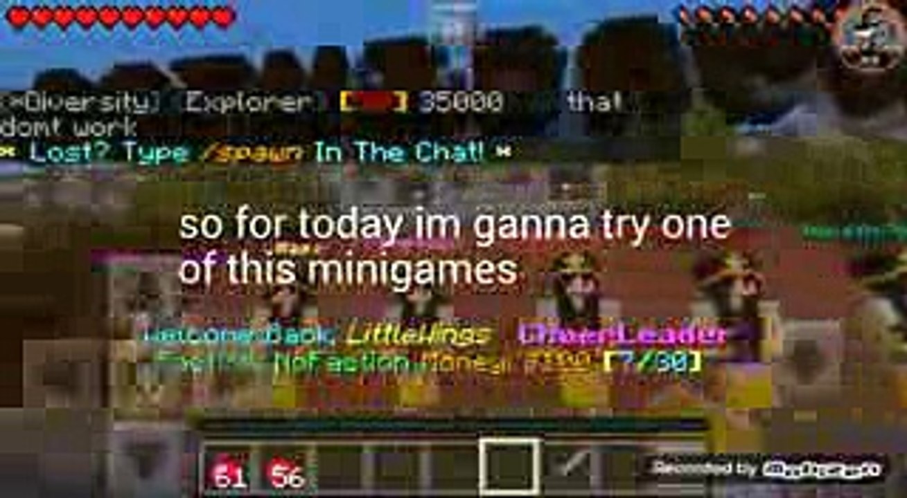 Failed Minecraft video