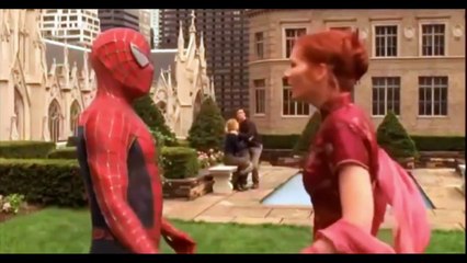 Spiderman 1 John Cena saves mary Jane