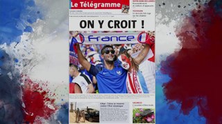 La presse française à fond derrière les Bleus !