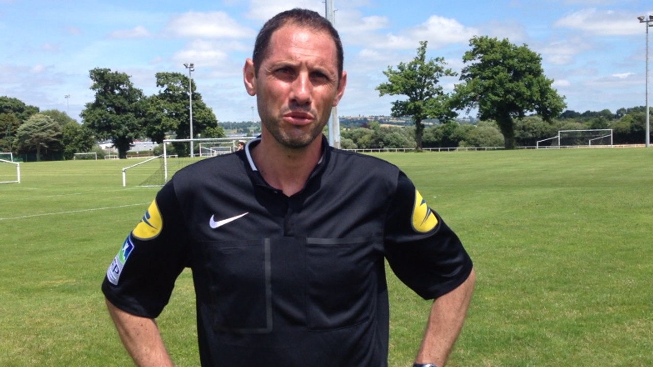 Interview de Mikaël Lesage, arbitre en Ligue 1 au stage régional