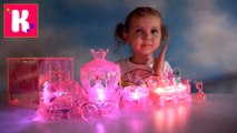 Игрушки с подсветкой Moon Beams паровозик животные и мебель для кукол светятся яркими цветами у Мисс Кати новое видео ♥♥