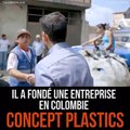 Cet homme est en train de construire des maisons pour les sans abris en utilisant du plastique recyclé !