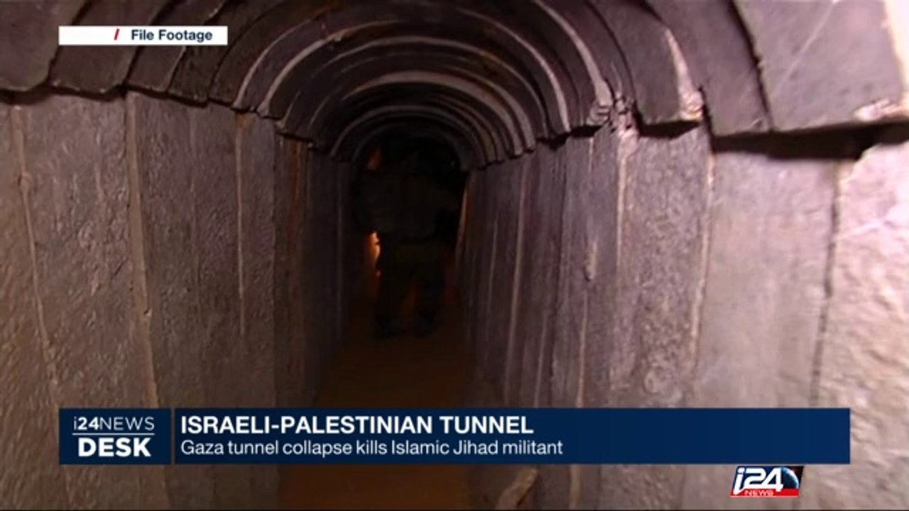 Gaza tunnel collapse kills Islamic Jihad militant