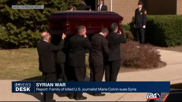 Syrian war: Family of killed U.S. journalist Marie Colvin sues Syria