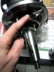 Instalando Virabrequim no Cárter- Tenere 600 parte 1
