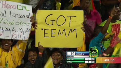 CPL 2016 Highlights -Guyana Amazon Warriors v Jamaica Tallawahs