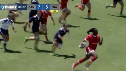 Canada - France : Le superbe essai de 90m des canadiennes