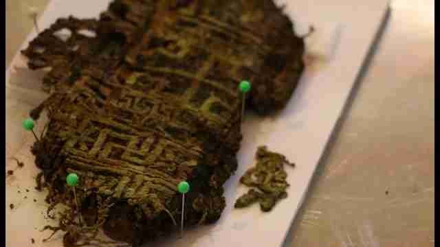 Una exposición muestra en Roma los bordados más antiguos hallados en Italia