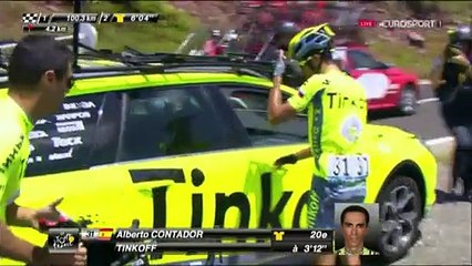 Fransa Bisiklet Turu: Contador çekildi