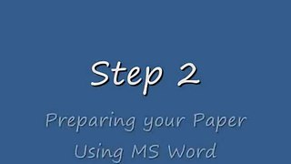 How to Write an Essay Step 2 Preparing Your MS Word Document