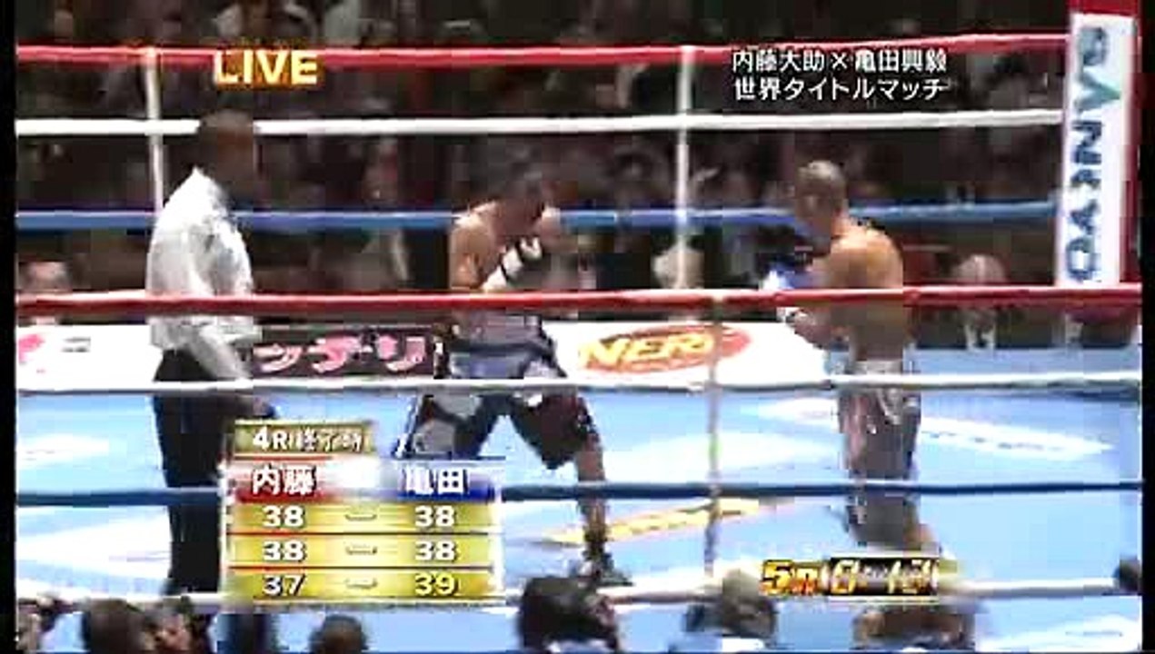 運命の対決！   WBC世界フライ級タイトルマッチ 内藤大助 Daisuke Naito vs...