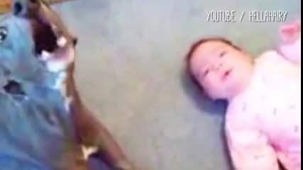 These dogs can't change a diaper, but they do make the best babysitters