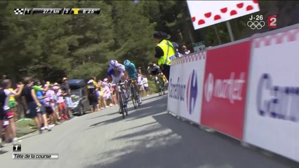 9e étape : Thibaut Pinot passe en tête du Col de Beixalis