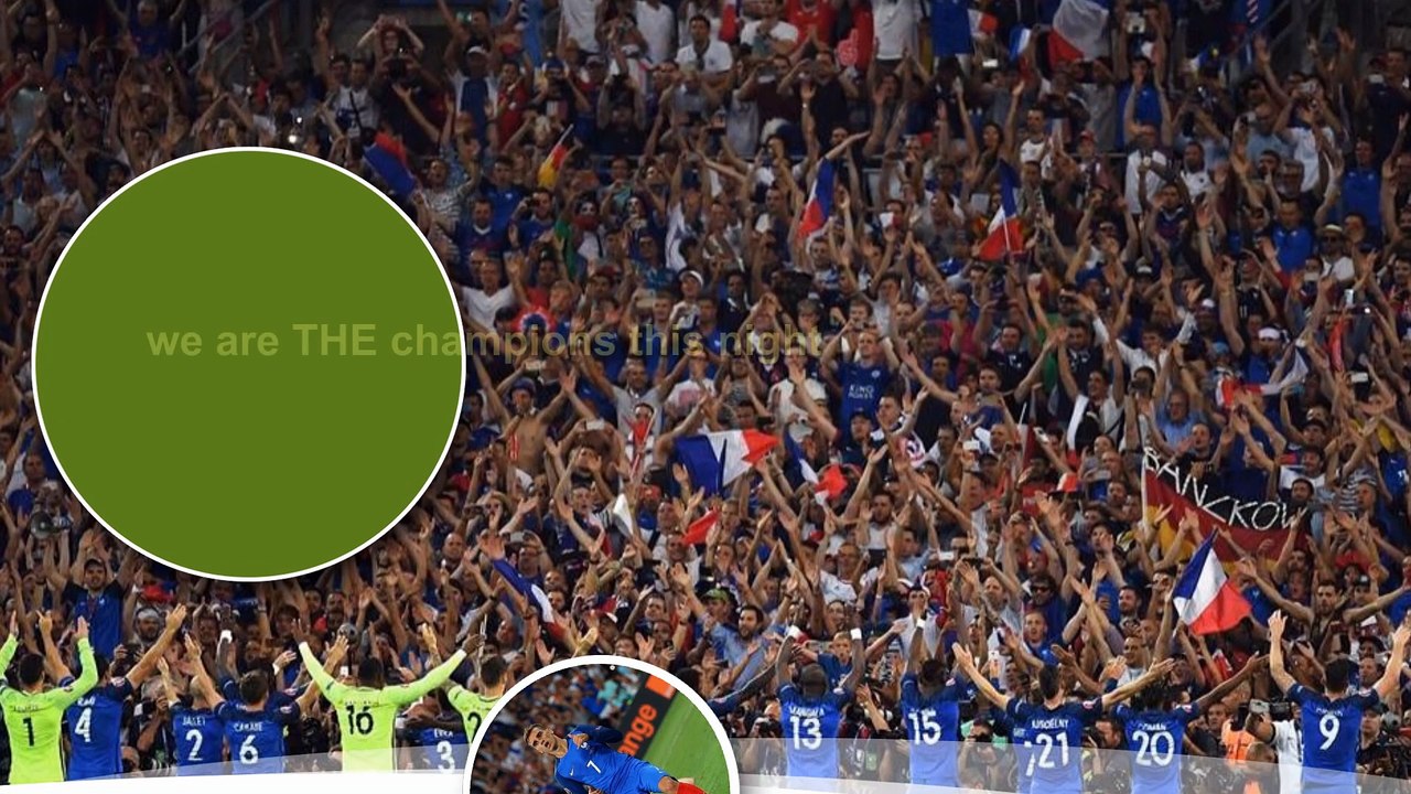 ALLEZ LES BLEUS 5-0