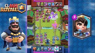 38 PRINCESSES! New World Record! Clash Royale - Most Princess on Map (Mass Gameplay)