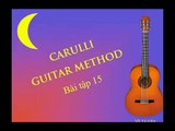 CARULLI GUITAR METHOD - No. 15