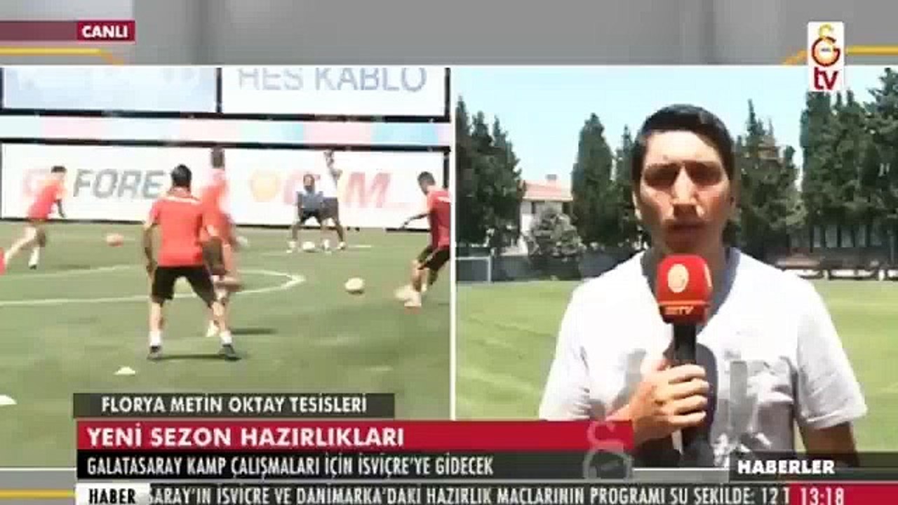 Tarık Çamdalın antrenmanda attığı şık gol-galatasaray