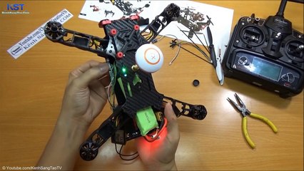 Hướng Dẫn Ráp Quadcopter Racer 250 Kit DIY, Mạch Naze32 cho người mới bắt đầu