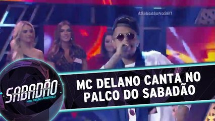 Mc Delano agita a plateia do Sabadão