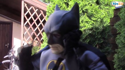 SuperHeroes in Real Life. Spiderman & Frozen Elsa w/ Batman - Spiderman Birthday