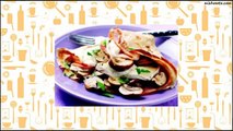 Recipe French mushroom, ham and goats cheese crepes