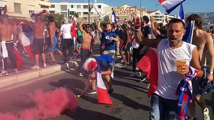 Euro : ambiance de folie devant la fan zone