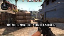 A GRILL ON CSGO!? Picking up a girl on CS go WARNING BAD PICKUP LINES