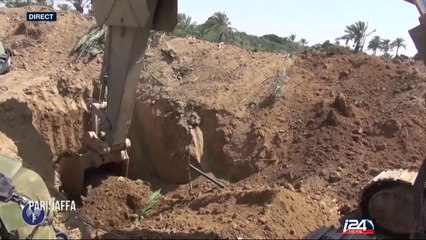 Nouvelle tactique israélienne contre les tunnels palestiniens