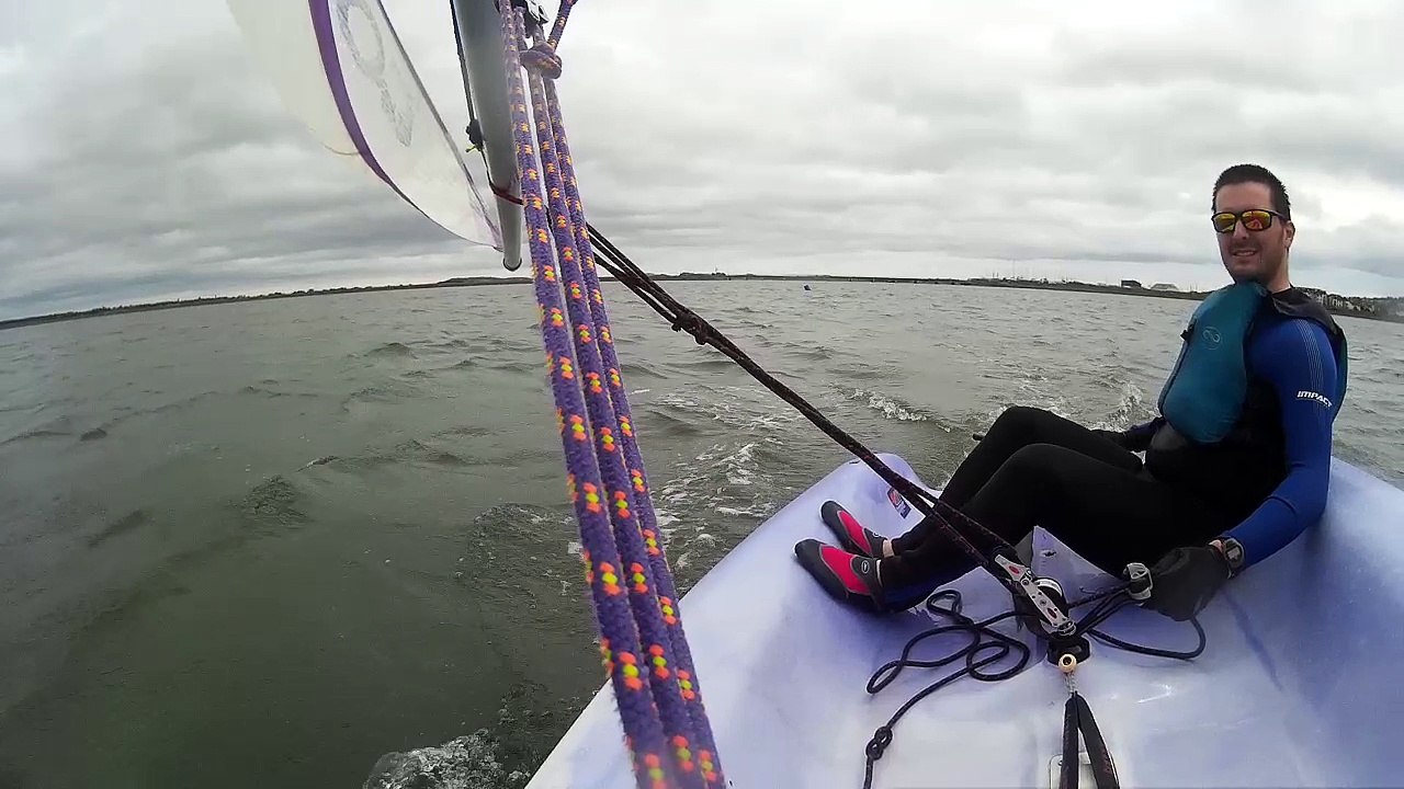 Navegando en Malahide (1). ¡Al agua!