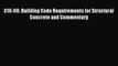 [PDF] 318-08: Building Code Requirements for Structural Concrete and Commentary Download Online