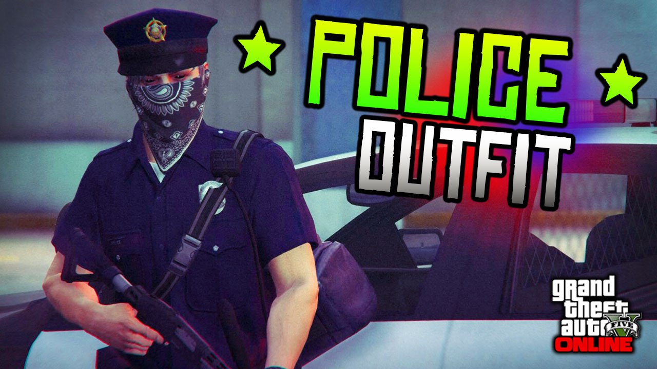 GTA 5 Online: How to Save Police Outfit after 1.34 (PS4 Only)