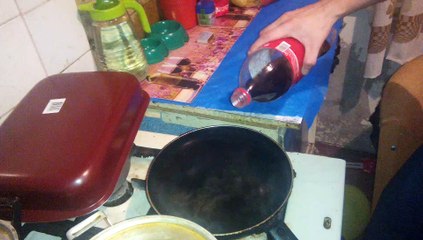 Что будет если пожарить Coca Cola+Mentos