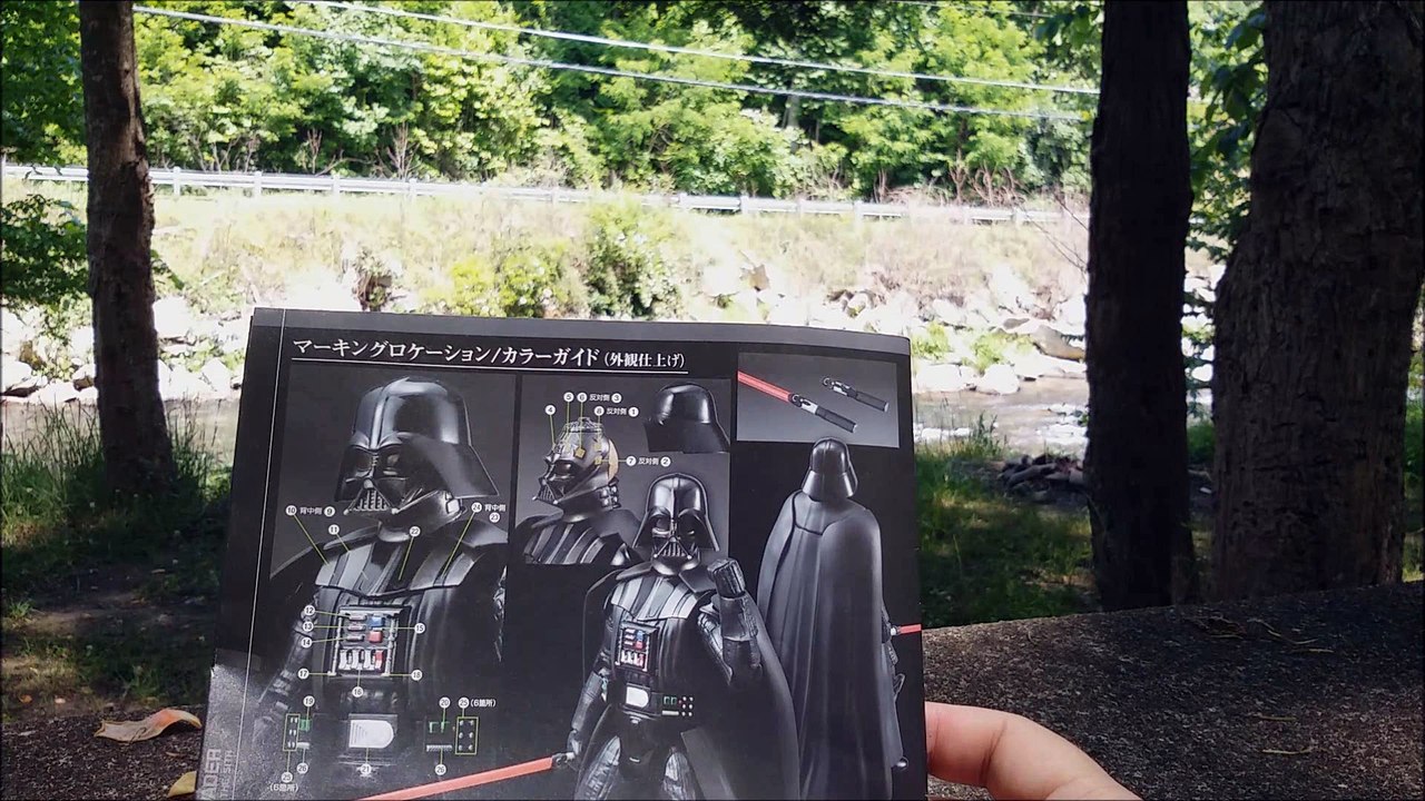 let's build Darth Vader part 1