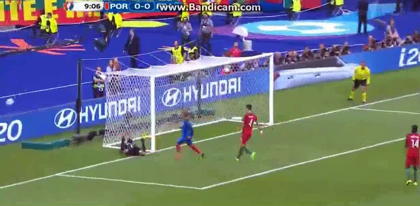 Rui Patricio super save - Portugal 0-0 France - 10-07-2016