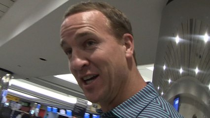 Peyton Manning -- My Neck Feels GREAT ... But I Ain't Coming Back