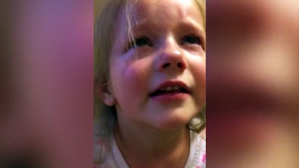 Little Girl Explains Naughty Cat's Behavior
