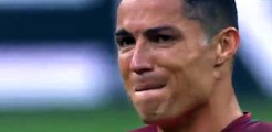 Cristiano Ronaldo crying (Injury) - Portugal 0-0 France EURO 2016