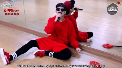 141223 [ENG] A guy like me lip sync by JungKook (V cam)