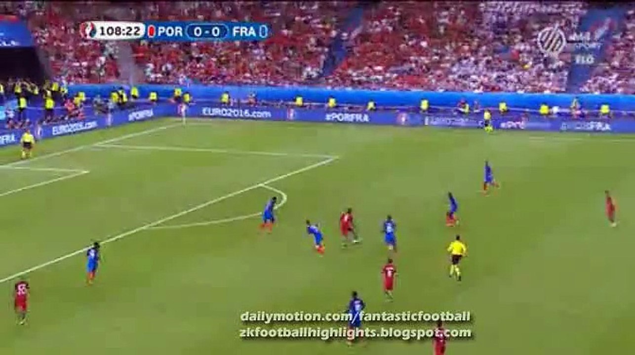 1-0 Éder Goal - Portugal 1-0 France Final 10.07.2016 HD