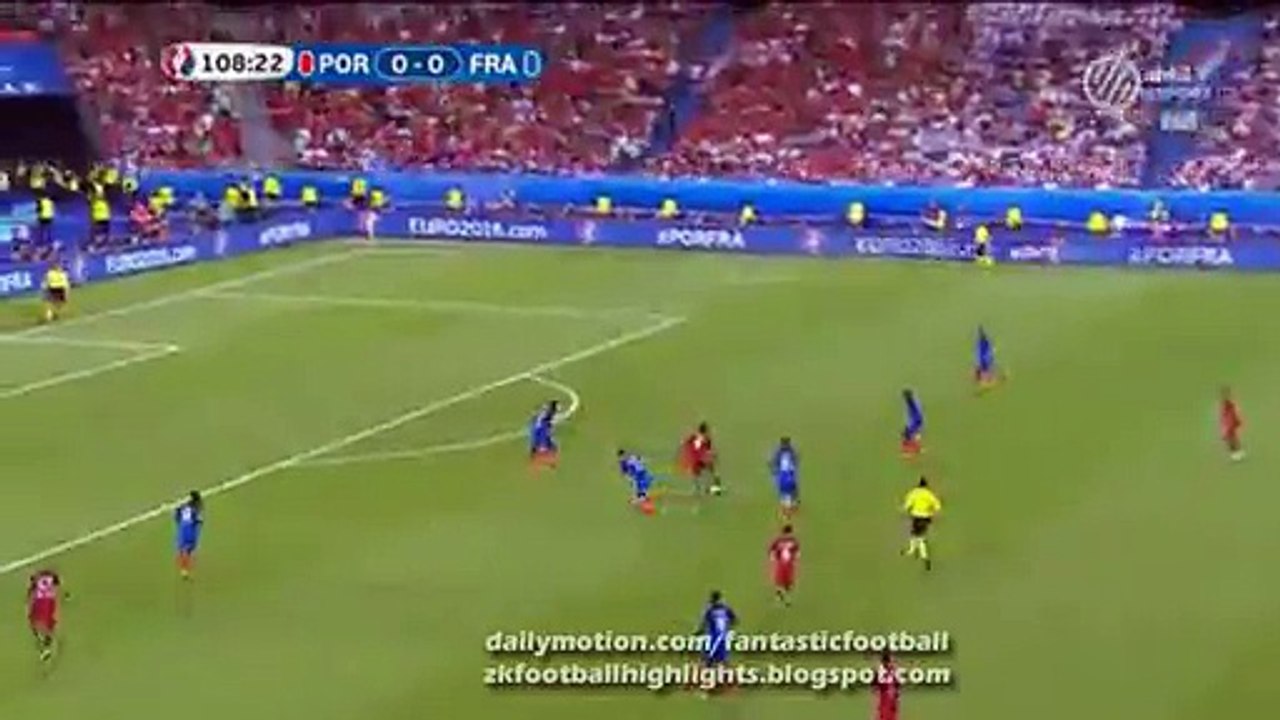1-0 Éder Goal HD - Portugal 1-0 France Final 10.07.2016 HD