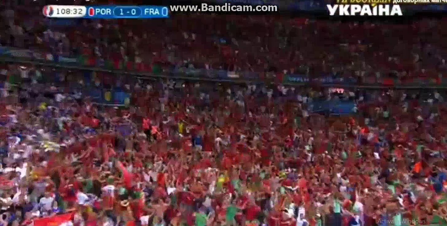 1-0 Éder Goal - Portugal 1-0 France Final 10.07.2016 HD