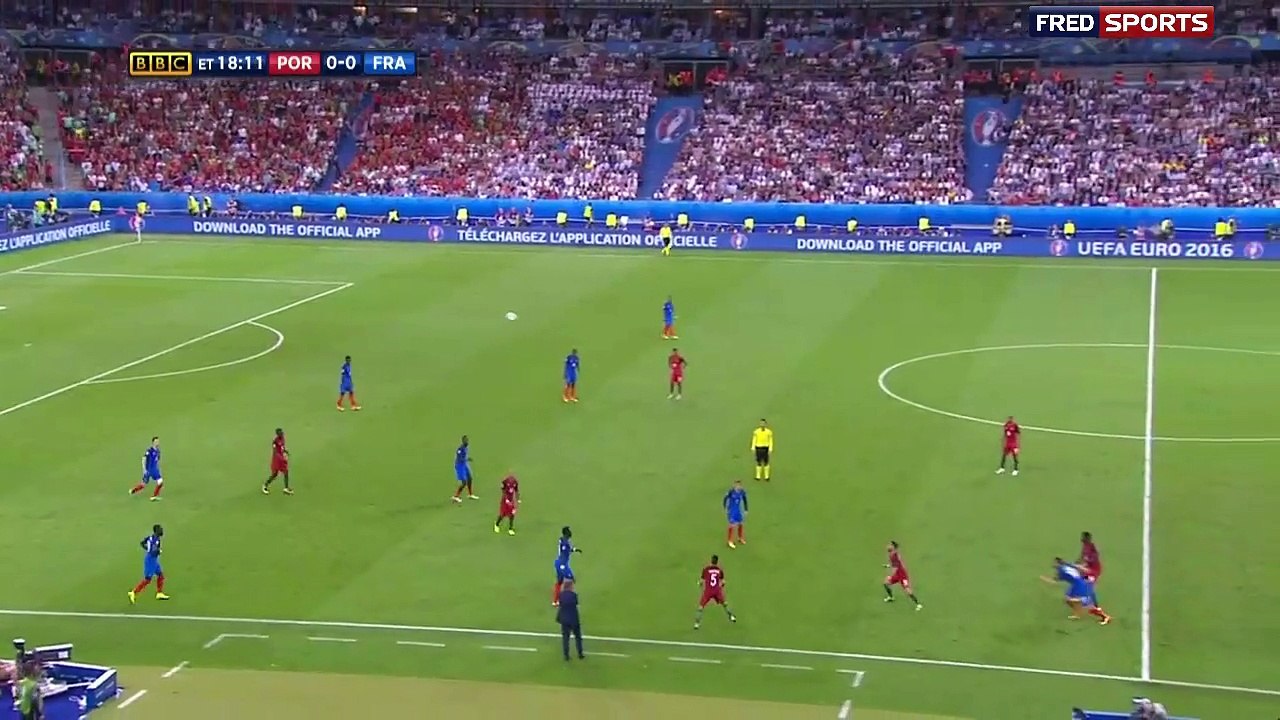 1-0 Éder Gol HD - Portugal 1-0 francesa 10/07/2016 HD