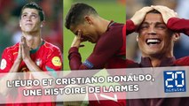 L'Euro et Cristiano Ronaldo, une histoire de larmes