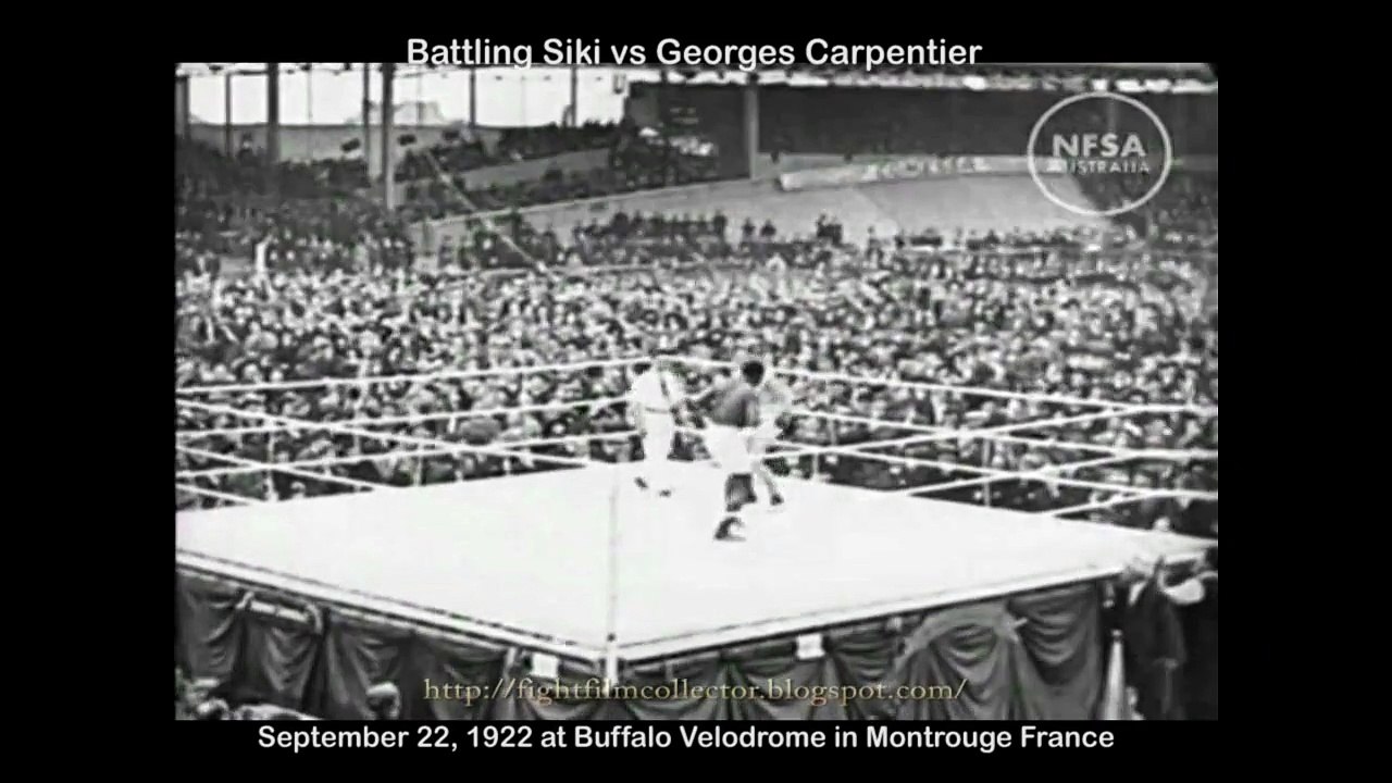 Battling Siki -vs- Georges Carpentier 9/24/22 (Extended Footage)
